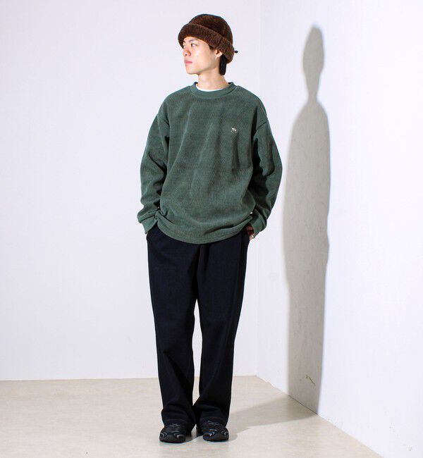 GLOSTER「【シーズンレス/ストレスフリーな穿き心地】ワイドストレッチデニムパンツ」|デニム|