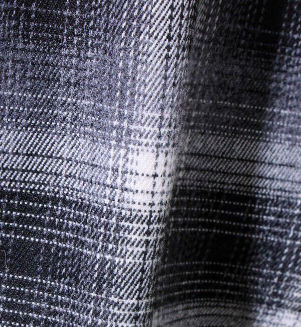 GLOSTER「【主役の1枚】TRオンブレチェック ブランケットステッチシャツ」|シャツ・ブラウス|