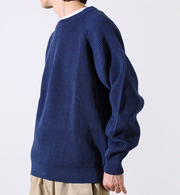 GLOSTER「【Vincent et Mireille】Rib CLASSIC CREWNECK」|ニット・セーター|