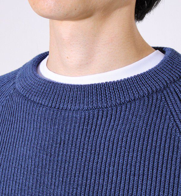 GLOSTER「【Vincent et Mireille】Rib CLASSIC CREWNECK」|ニット・セーター|