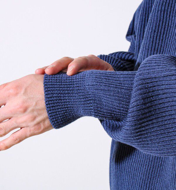 GLOSTER「【Vincent et Mireille】Rib CLASSIC CREWNECK」|ニット・セーター|