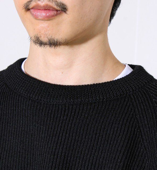 GLOSTER「【Vincent et Mireille】Rib CLASSIC CREWNECK」|ニット・セーター|