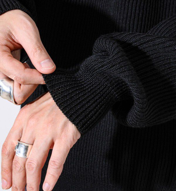 GLOSTER「【Vincent et Mireille】Rib CLASSIC CREWNECK」|ニット・セーター|