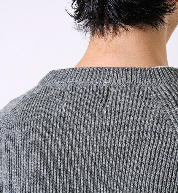 GLOSTER「【Vincent et Mireille】Rib CLASSIC CREWNECK」|ニット・セーター|