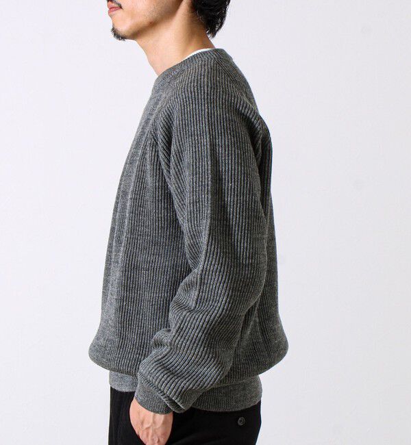 GLOSTER「【Vincent et Mireille】Rib CLASSIC CREWNECK」|ニット・セーター|