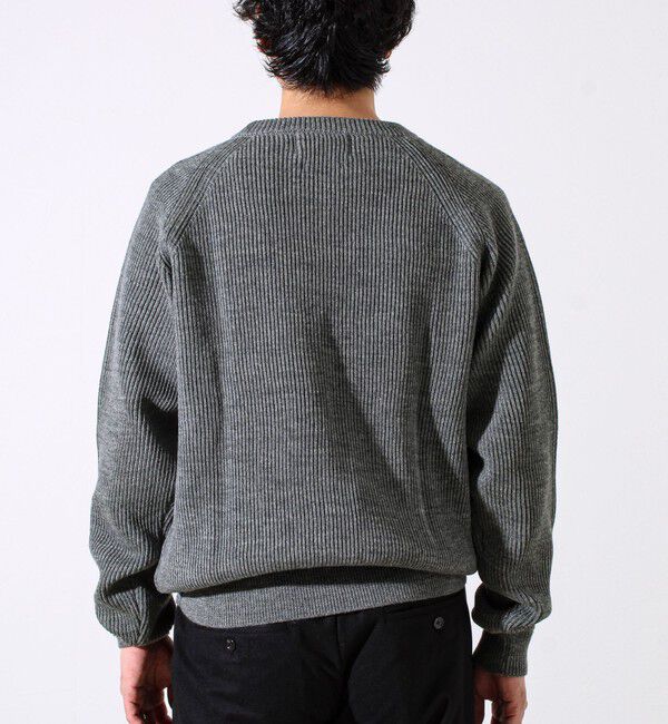 GLOSTER「【Vincent et Mireille】Rib CLASSIC CREWNECK」|ニット・セーター|