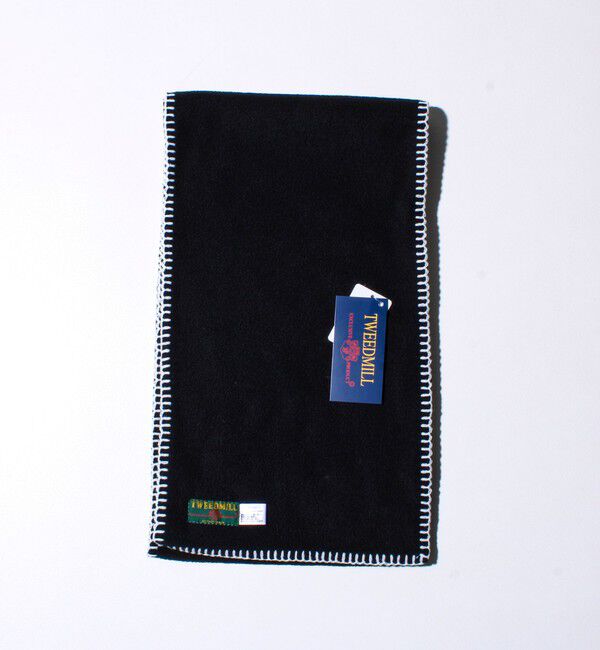GLOSTER「【GLOSTER別注】【TWEEDMILL】ブランケットステッチフリーススカーフ」|マフラー|