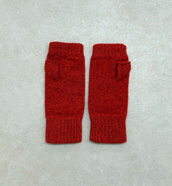 fredy emue「【COSY/コージー】ウールフィンガーレスグローブ」|手袋|