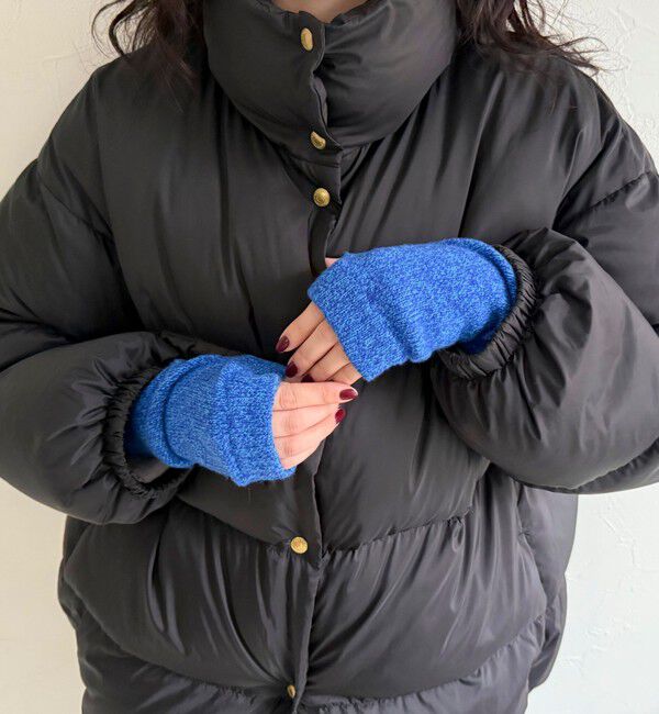 fredy emue「【COSY/コージー】ウールフィンガーレスグローブ」|手袋|