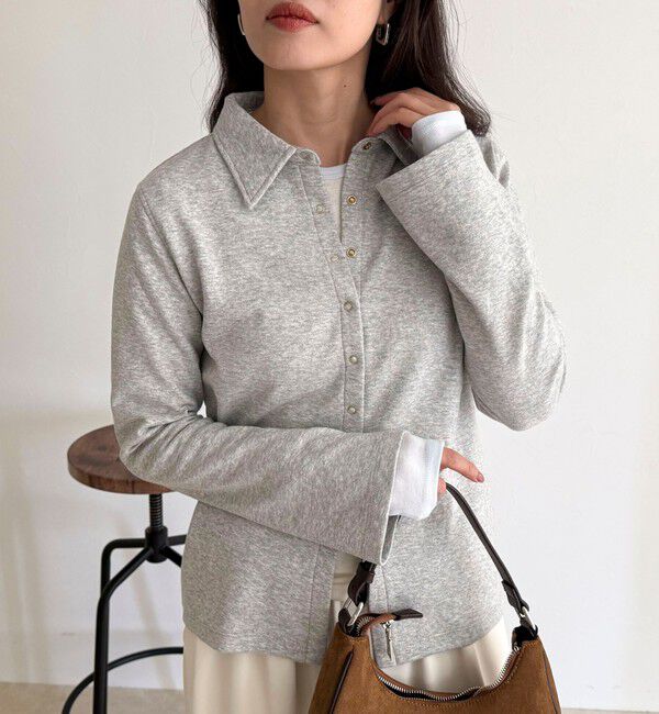 fredy emue「ブークレーフレアスリーブカーディガン」|カーディガン|