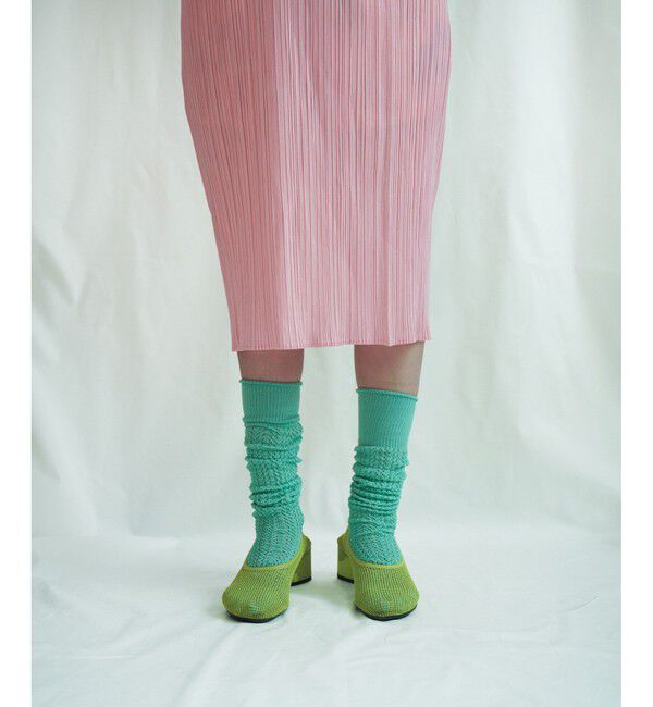 SALON adam et rope'「【CONLEAD（コンリード）】Lace Long socks / レースロングソックス」|ソックス|