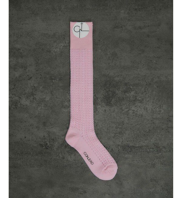 SALON adam et rope'「【CONLEAD（コンリード）】Lace Long socks / レースロングソックス」|ソックス|