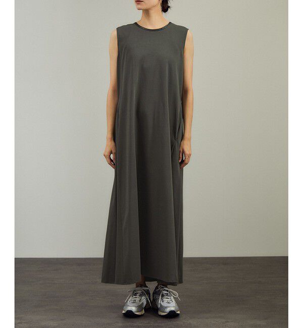 SALON adam et rope'「【WEB限定】サイドフレアリラクシーワンピース［接触冷感・UVカット］」|ワンピース|