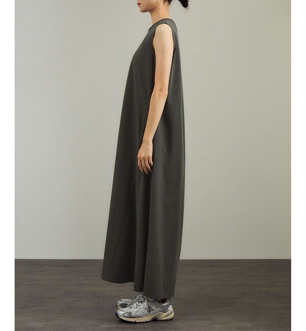 SALON adam et rope'「【WEB限定】サイドフレアリラクシーワンピース［接触冷感・UVカット］」|ワンピース|