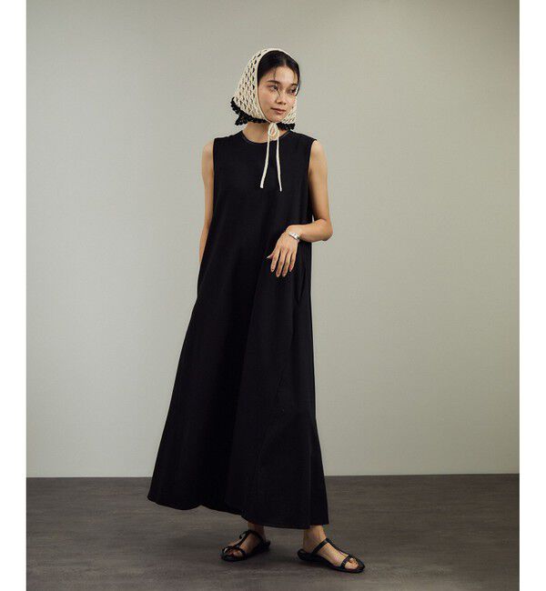 SALON adam et rope'「【WEB限定】サイドフレアリラクシーワンピース［接触冷感・UVカット］」|ワンピース|