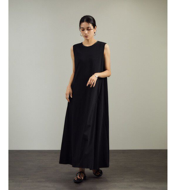 SALON adam et rope'「【WEB限定】サイドフレアリラクシーワンピース［接触冷感・UVカット］」|ワンピース|