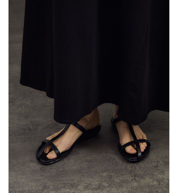 SALON adam et rope'「【WEB限定】サイドフレアリラクシーワンピース［接触冷感・UVカット］」|ワンピース|