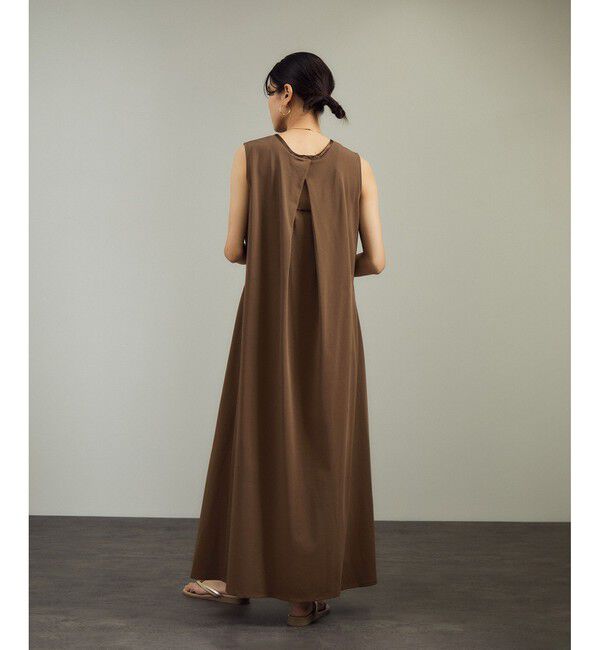 SALON adam et rope'「【WEB限定】サイドフレアリラクシーワンピース［接触冷感・UVカット］」|ワンピース|