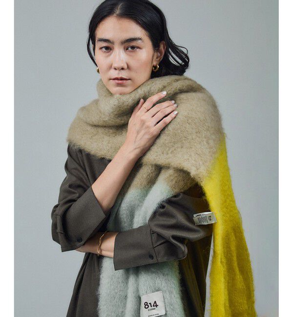 SALON adam et rope'「【Ezcaray（エスカライ）】COLOR BLOCK」|マフラー|