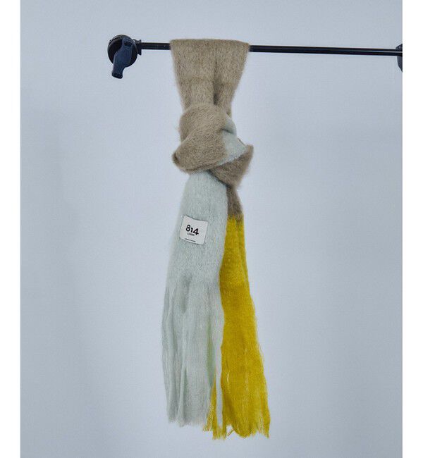 SALON adam et rope'「【Ezcaray（エスカライ）】COLOR BLOCK」|マフラー|