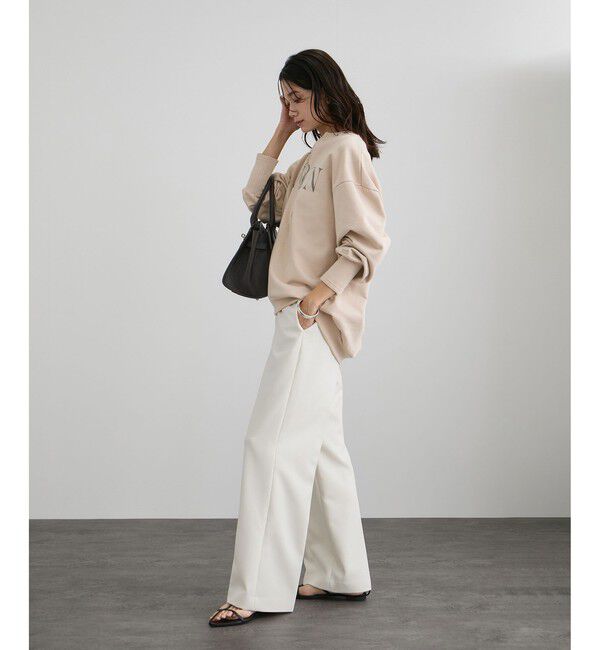 SALON adam et rope'「【Americana（アメリカーナ） for SALON】ロゴジップスウェット」|スウェット・ジャージ|