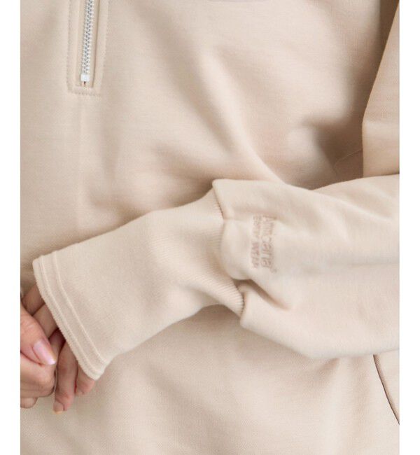 SALON adam et rope'「【Americana（アメリカーナ） for SALON】ロゴジップスウェット」|スウェット・ジャージ|