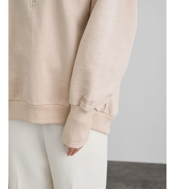 SALON adam et rope'「【Americana（アメリカーナ） for SALON】ロゴジップスウェット」|スウェット・ジャージ|