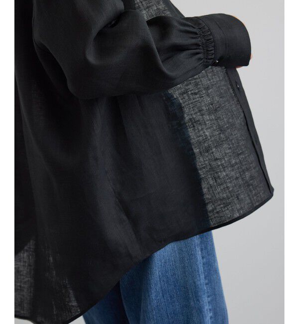 SALON adam et rope'「GENTLE LINEN シャツ」|シャツ・ブラウス|