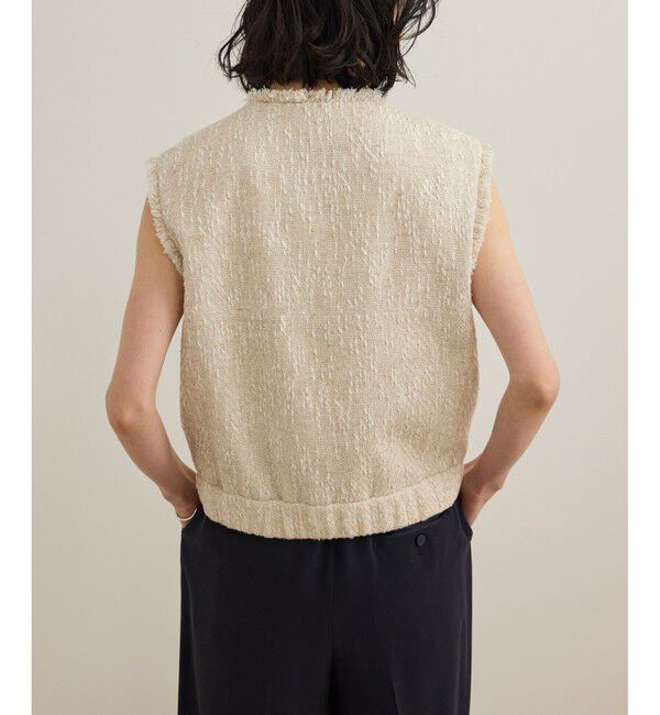 ROPE「サマーツイードジレ」|ベスト・ジレ|