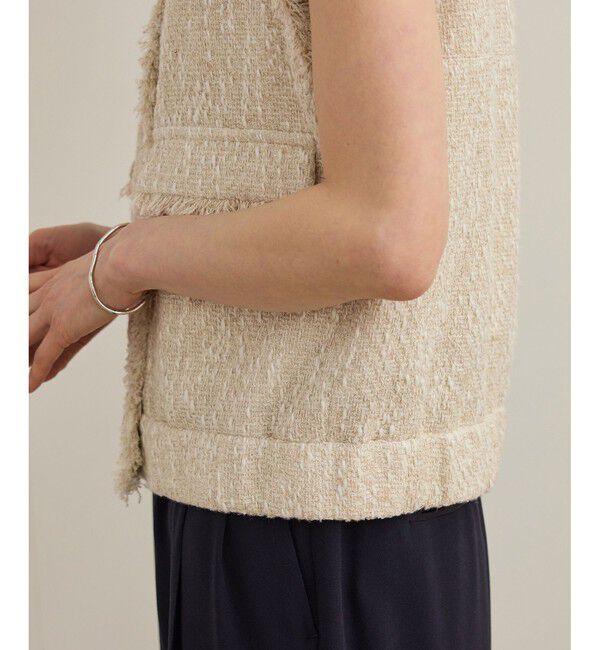 ROPE「サマーツイードジレ」|ベスト・ジレ|