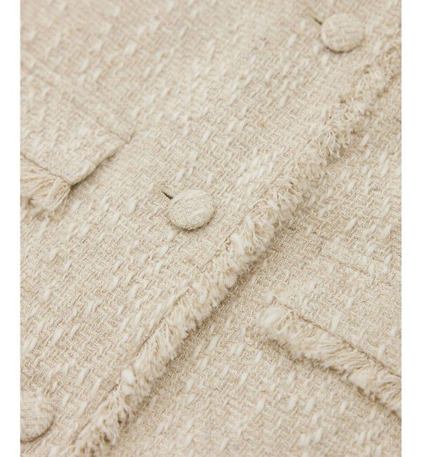 ROPE「サマーツイードジレ」|ベスト・ジレ|