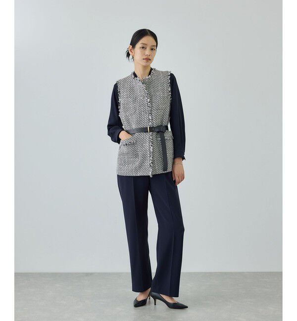 ROPE「ミックスツイードジレベスト/26SS」|ベスト・ジレ|