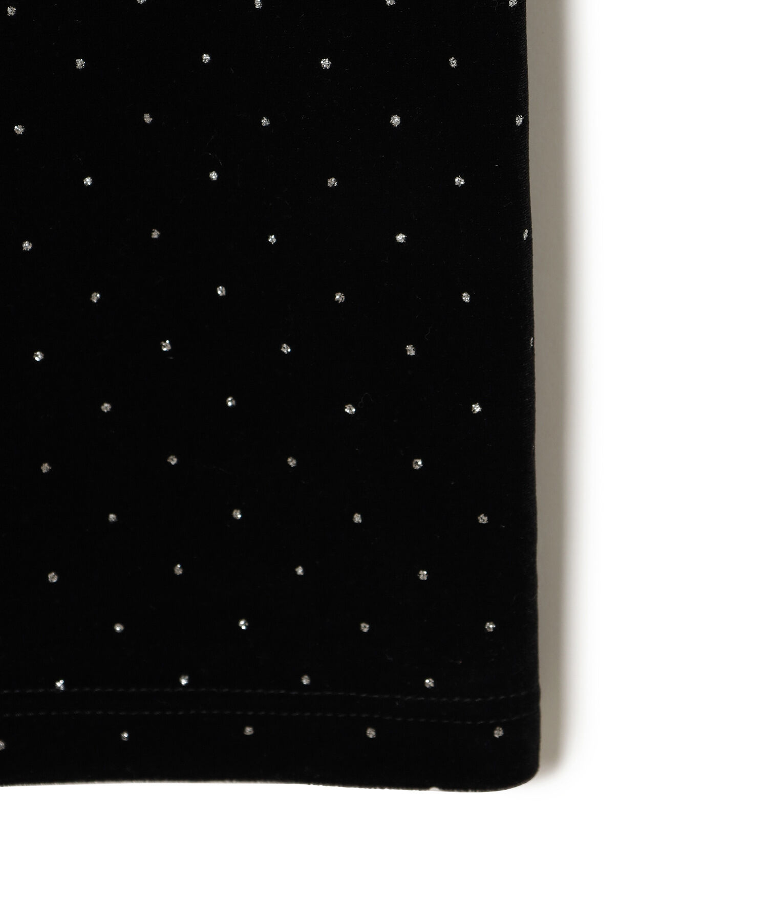 VIS「ラメプリントベロアロングスリーブTシャツ」|Tシャツ・カットソー|