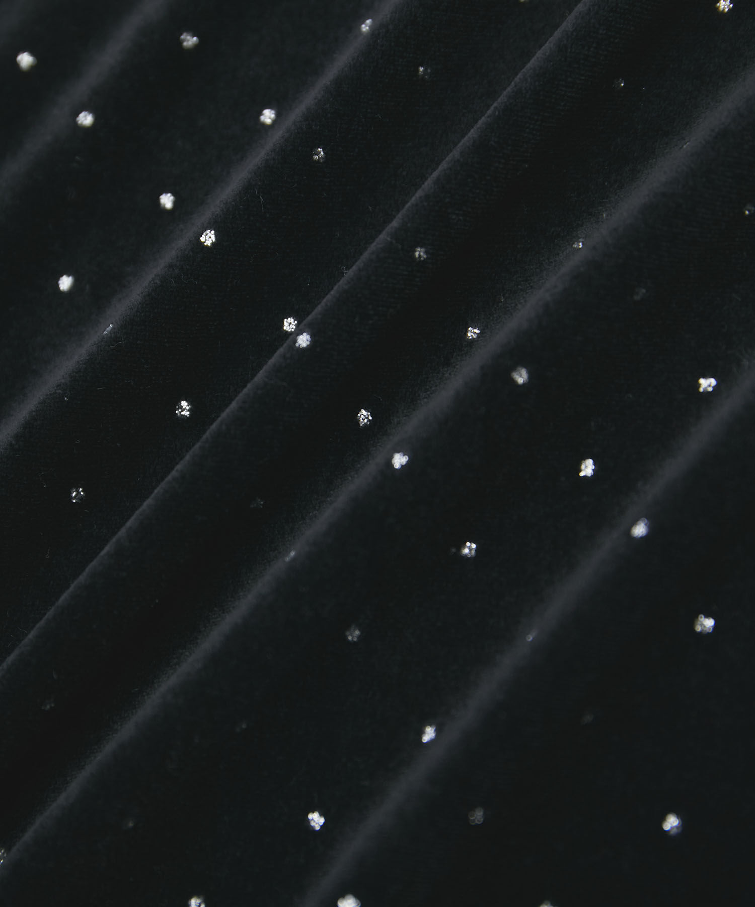 VIS「ラメプリントベロアロングスリーブTシャツ」|Tシャツ・カットソー|