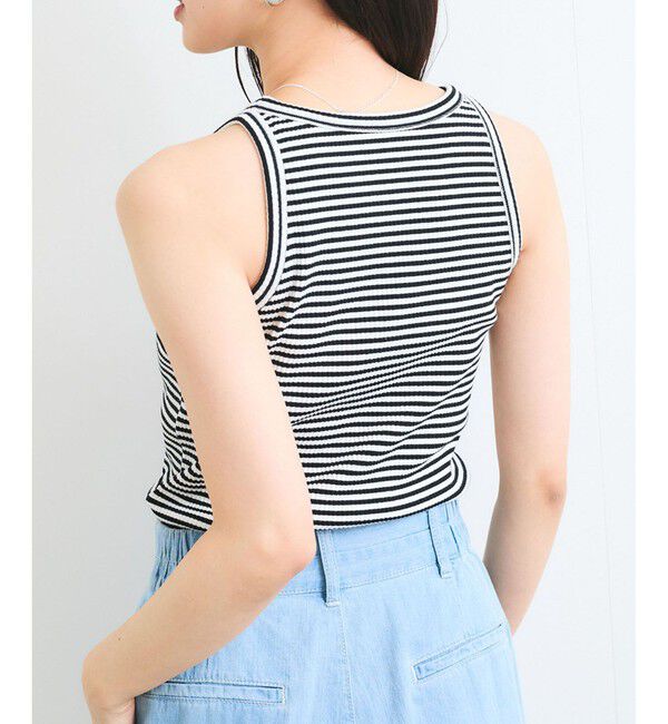 VIS「アメリカンスリーブテレコタンクトップ」|タンクトップ|