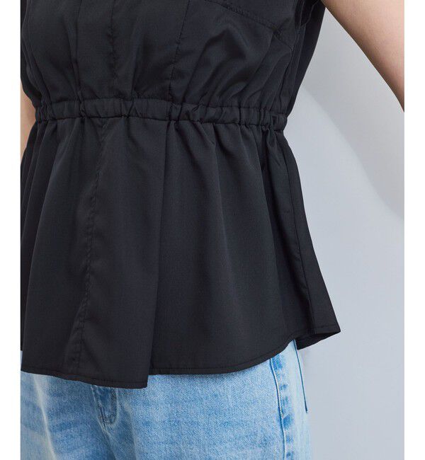 VIS「【WEB限定】ビスチェドッキングペプラムカットソー」|Tシャツ・カットソー|