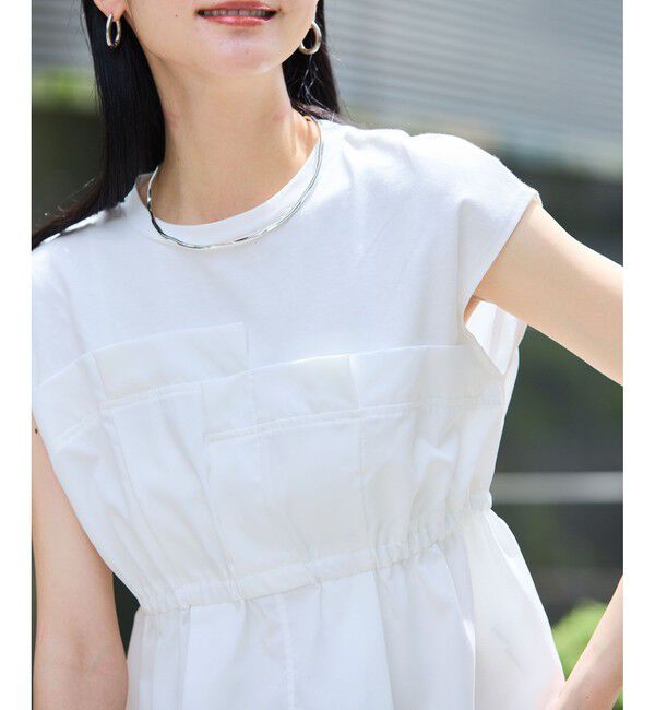 VIS「【WEB限定】ビスチェドッキングペプラムカットソー」|Tシャツ・カットソー|