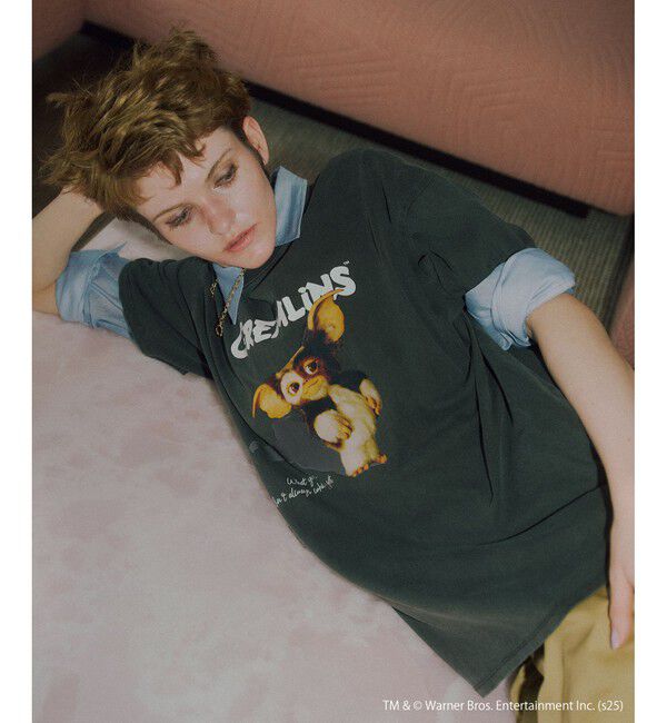 VIS「【グレムリン】VIS別注 ピグメントビッグTシャツ」|Tシャツ・カットソー|