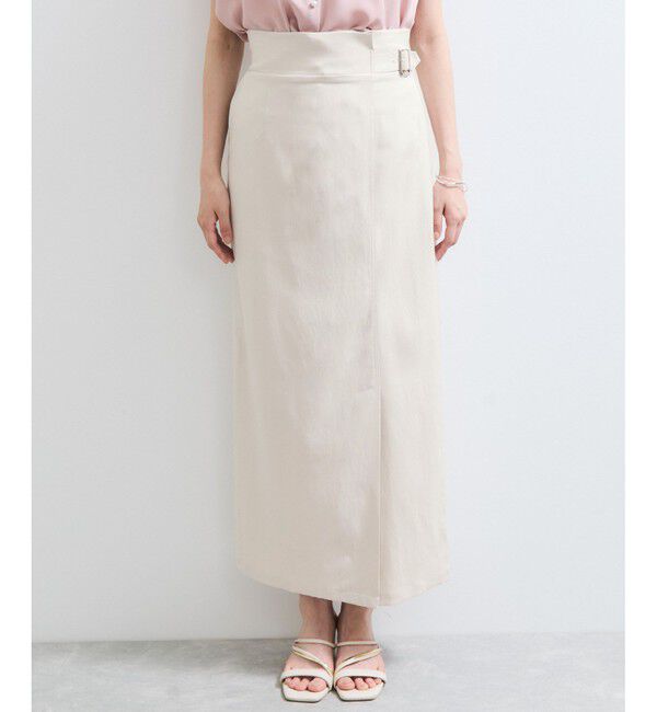 VIS「【WEB限定】【セットアップ対応】サイドベルトタイトスカート」|スカート|