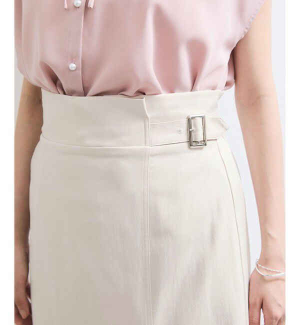VIS「【WEB限定】【セットアップ対応】サイドベルトタイトスカート」|スカート|