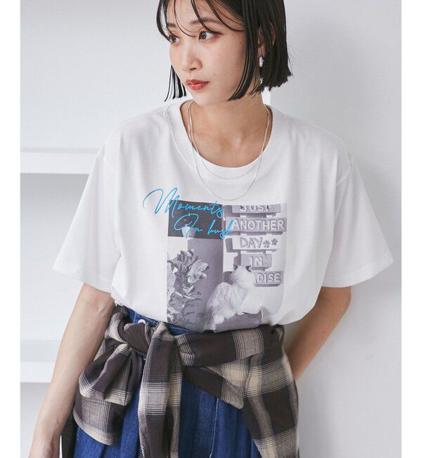 VIS「フォト＆ロゴアソートTシャツ」|Tシャツ・カットソー|