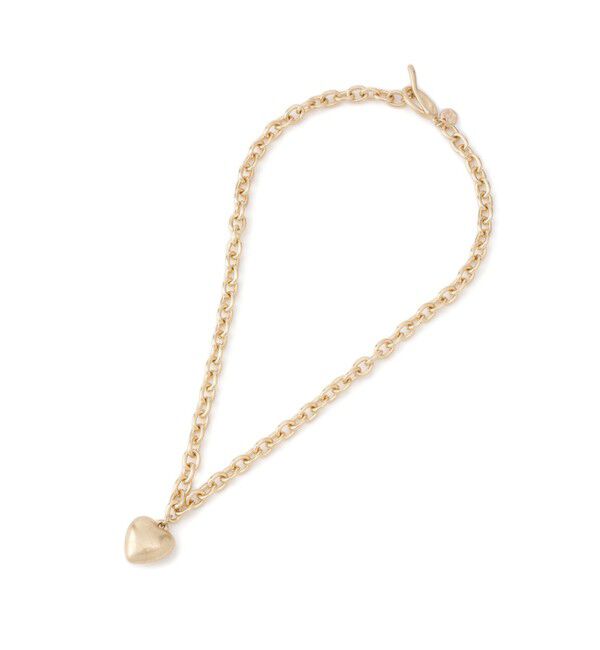 VIS「ハートボリュームチェーンネックレス」|ネックレス|
