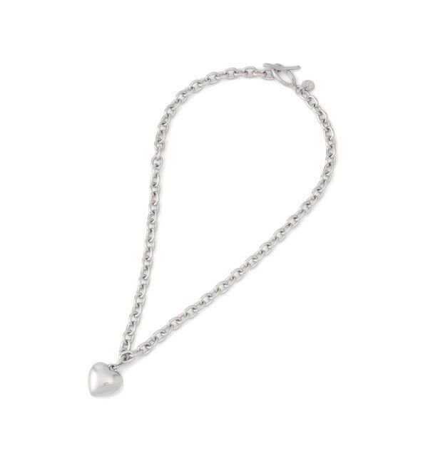 VIS「ハートボリュームチェーンネックレス」|ネックレス|