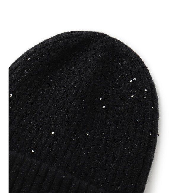 VIS「スパンコールラメニット帽」|ニット帽|