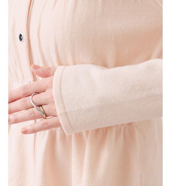 VIS「ギャザーニットカーデ」|カーディガン|