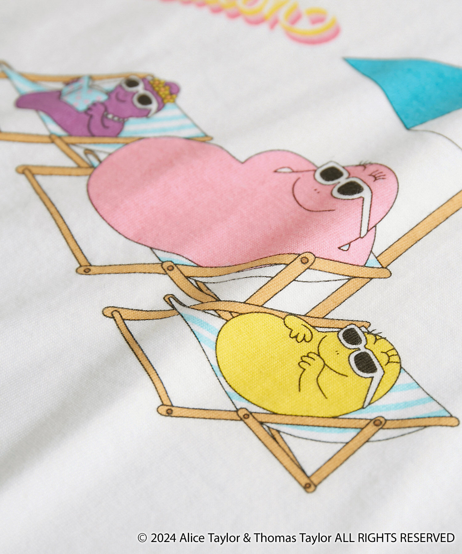 Rope&rsquo;Picnic「【BARBAPAPA(バーバパパ)&times;ROPE' PICNIC】フレンチスリーブTシャツ」|Tシャツ・カットソー|
