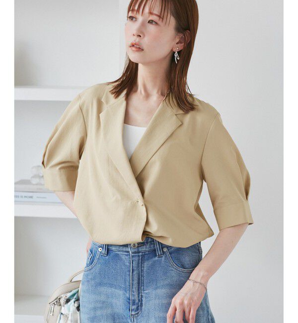 Rope&rsquo;Picnic「ジャケットライクシャツ」|シャツ・ブラウス|