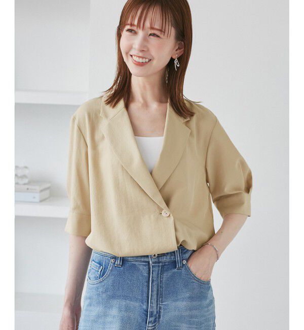 Rope&rsquo;Picnic「ジャケットライクシャツ」|シャツ・ブラウス|