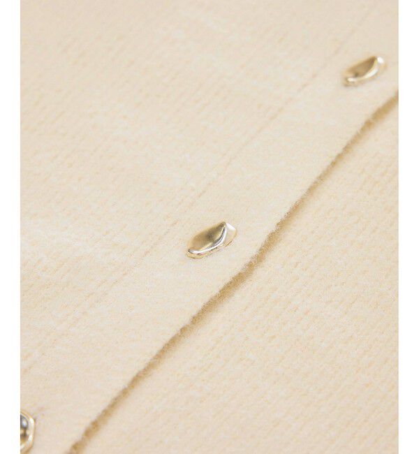 Rope&rsquo;Picnic「【新色追加】スフレニットシリーズ 変形メタルボタンミドル丈カーディガン/イージーケア・リンクコーデ」|カーディガン|