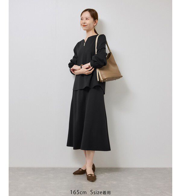 Rope&rsquo;Picnic「ポンチフレアイージースカート/セットアップ対応」|スカート|